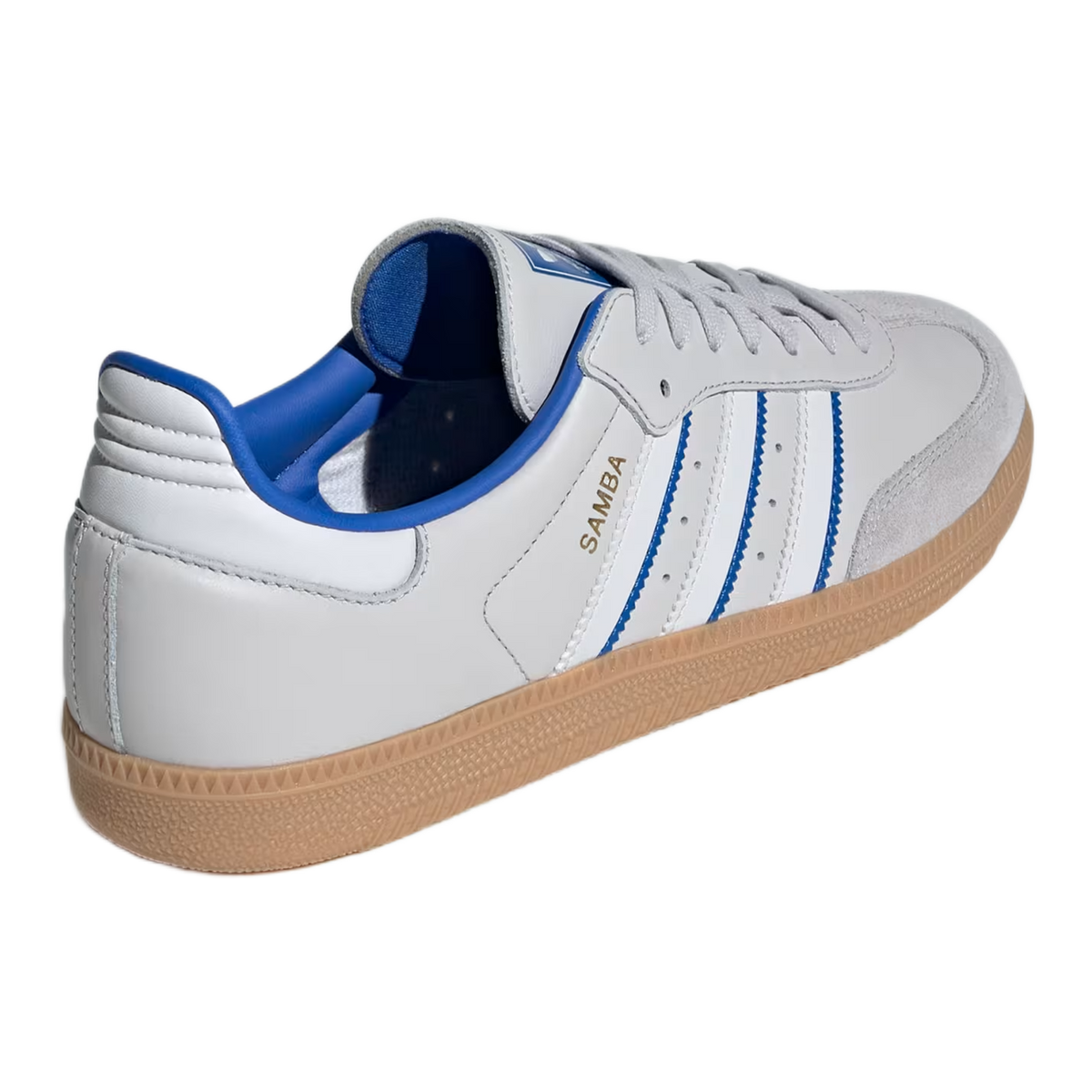 adidas Samba OG Grey One Blue Back ID1478