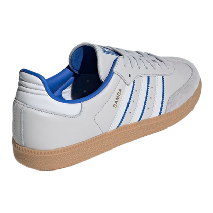 adidas Samba OG Grey One Blue Back ID1478