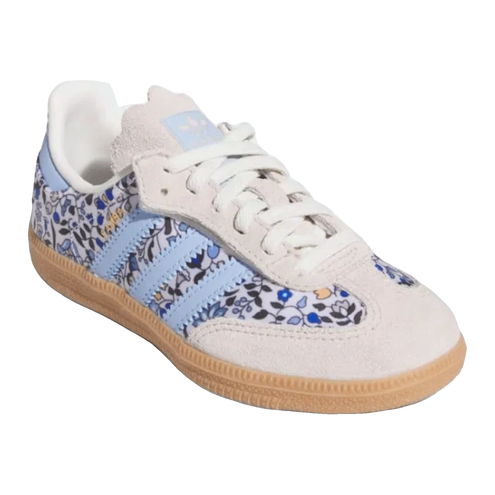 adidas Samba OG Liberty London Blue Floral (GS) Side