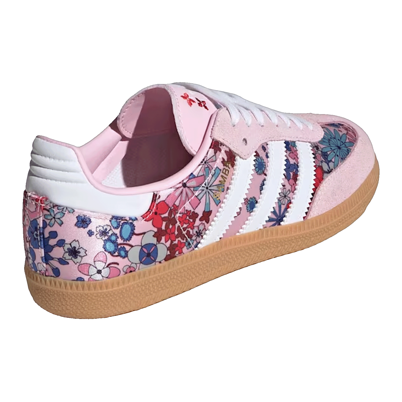 adidas Samba OG Liberty London Clear Pink Floral (GS) Back JQ2008