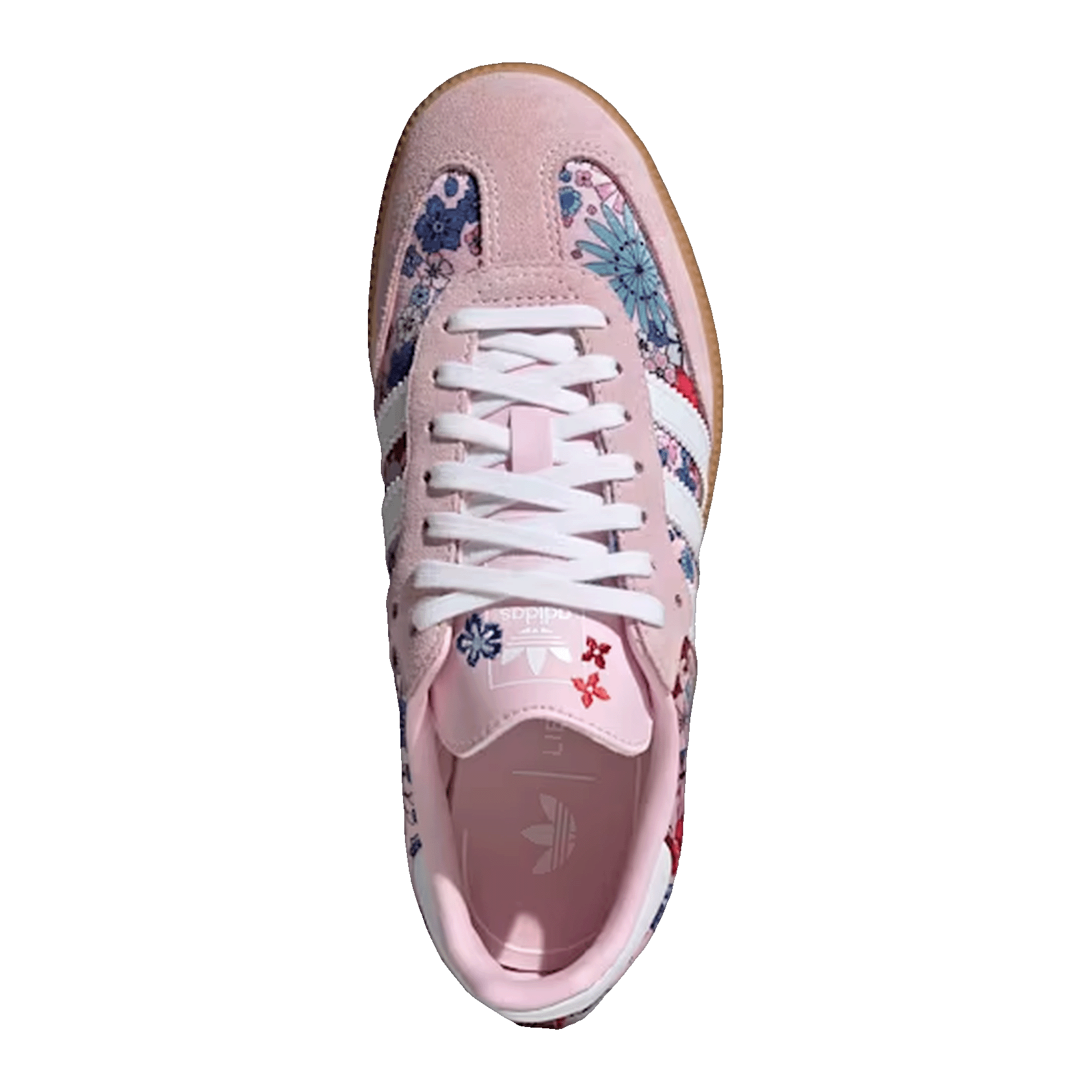 adidas Samba OG Liberty London Clear Pink Floral (GS) Oben JQ2008