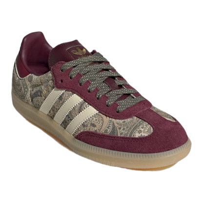adidas Samba OG Liberty London Maroon Warm Vanilla (W) Side KH9802