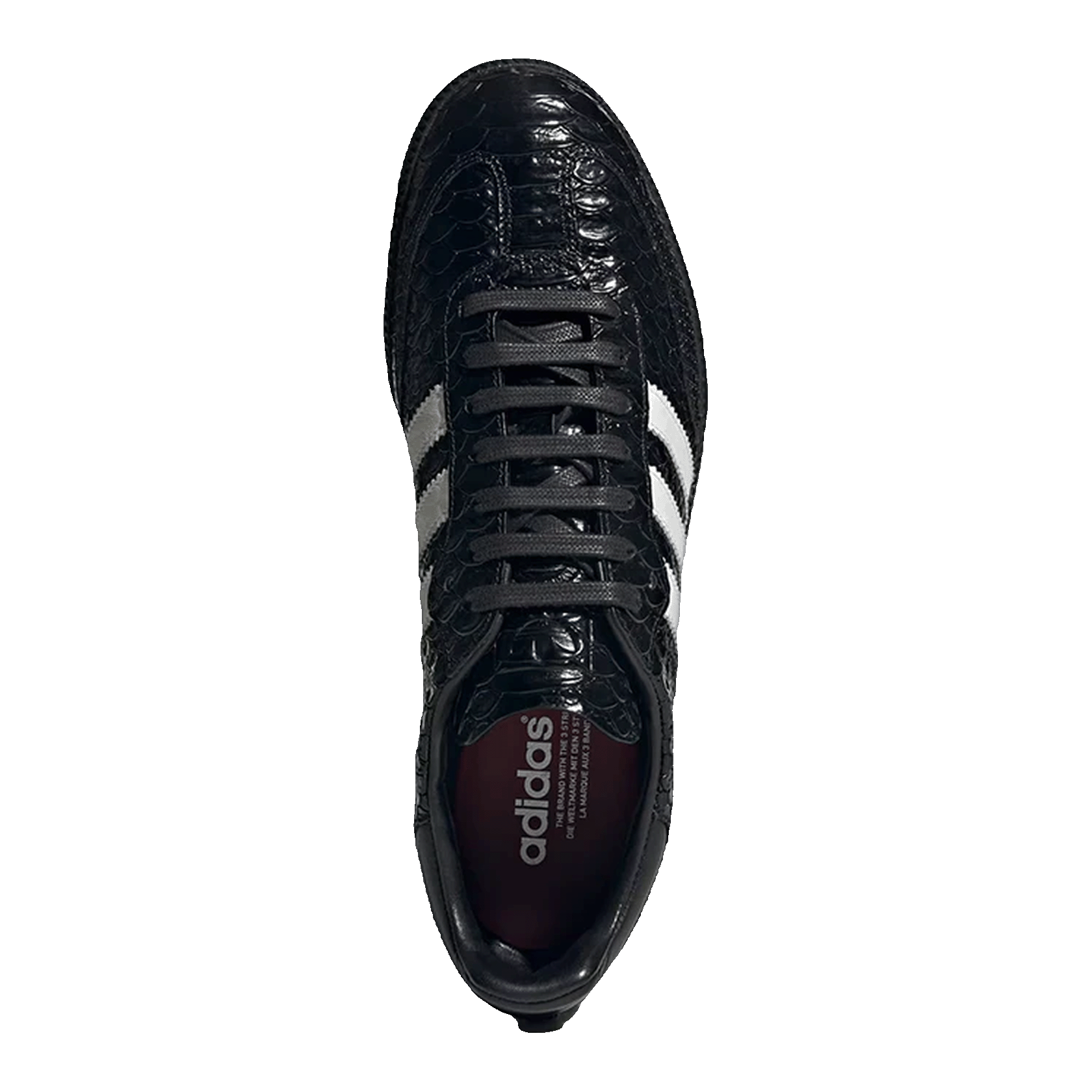 adidas Samba OG Made in Italy Black Croc Oben IE9120