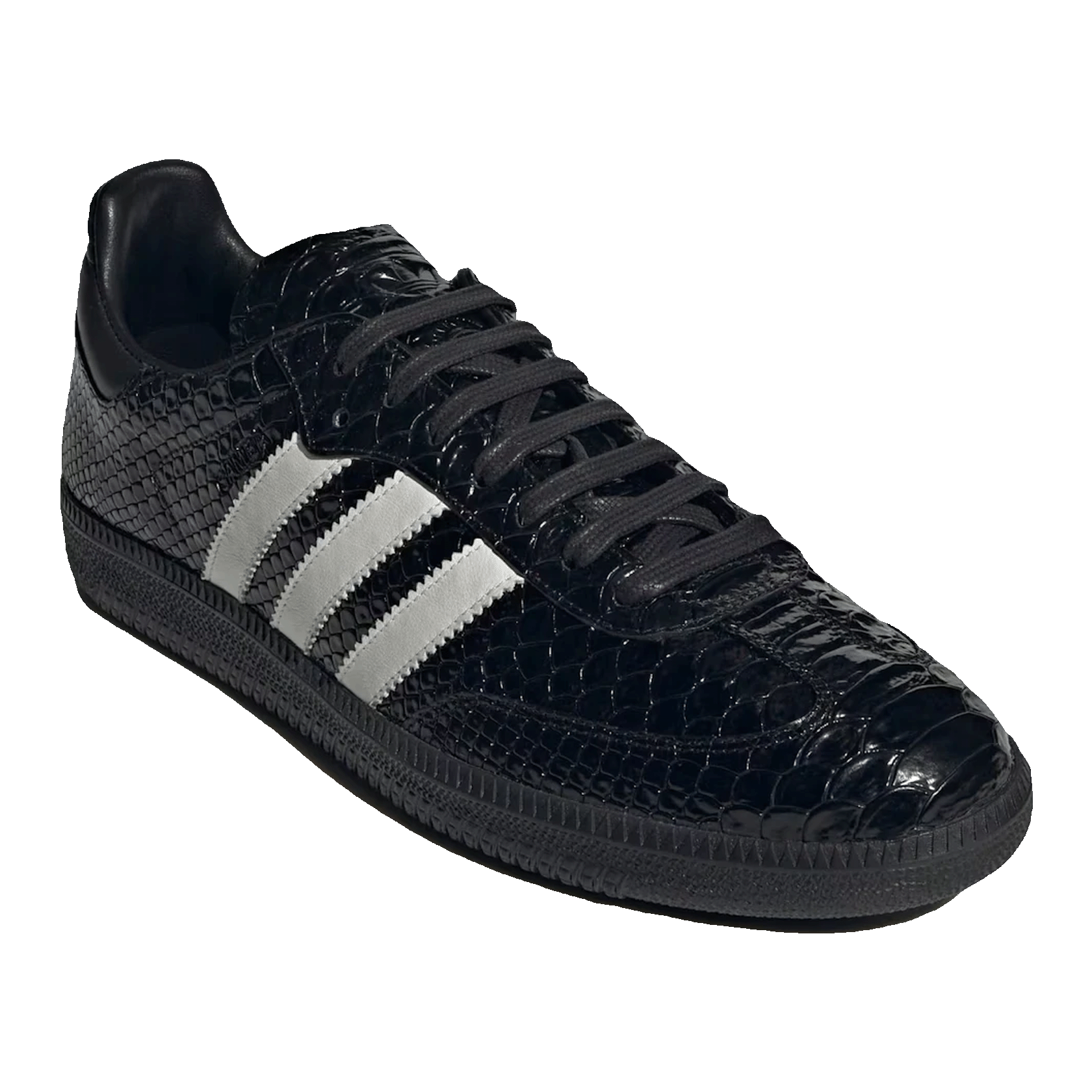 adidas Samba OG Made in Italy Black Croc Side IE9120