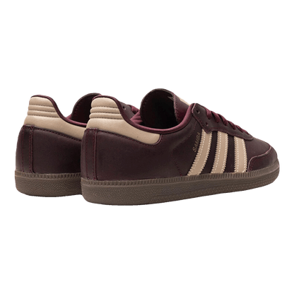 adidas Samba OG Maroon Crystal Sand (W) Back