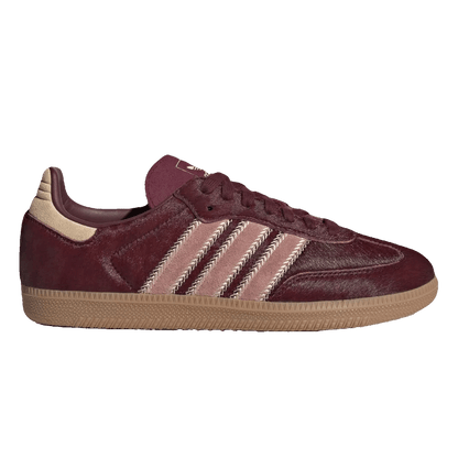 adidas Samba OG Maroon Sand Strata Pony (W)