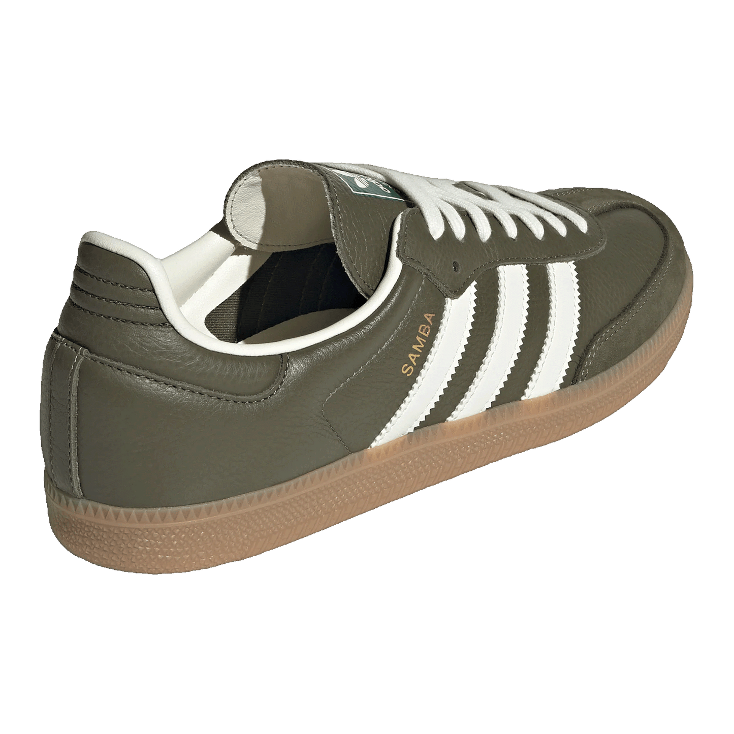 adidas Samba OG Medium Raw Khaki Gum Back
