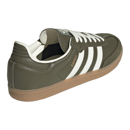 adidas Samba OG Medium Raw Khaki Gum Back