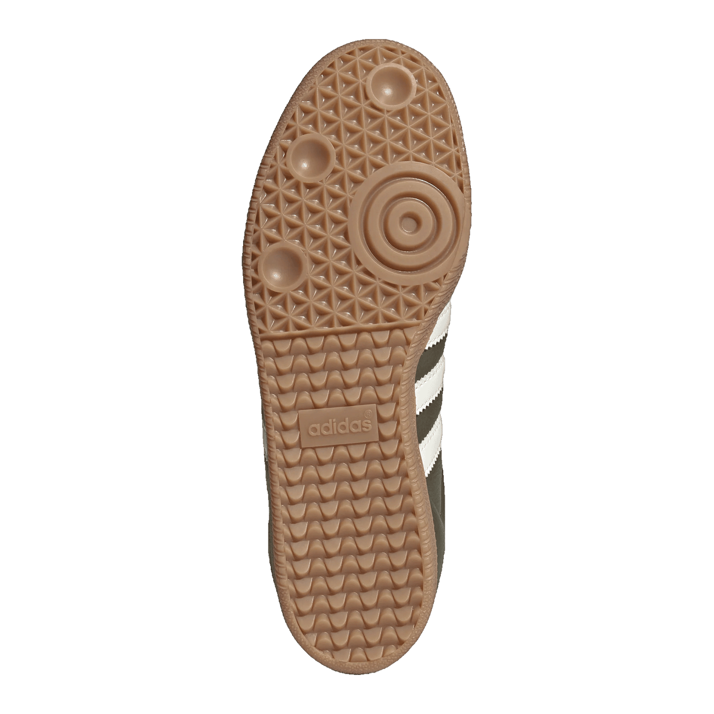 adidas Samba OG Medium Raw Khaki Gum Sohle