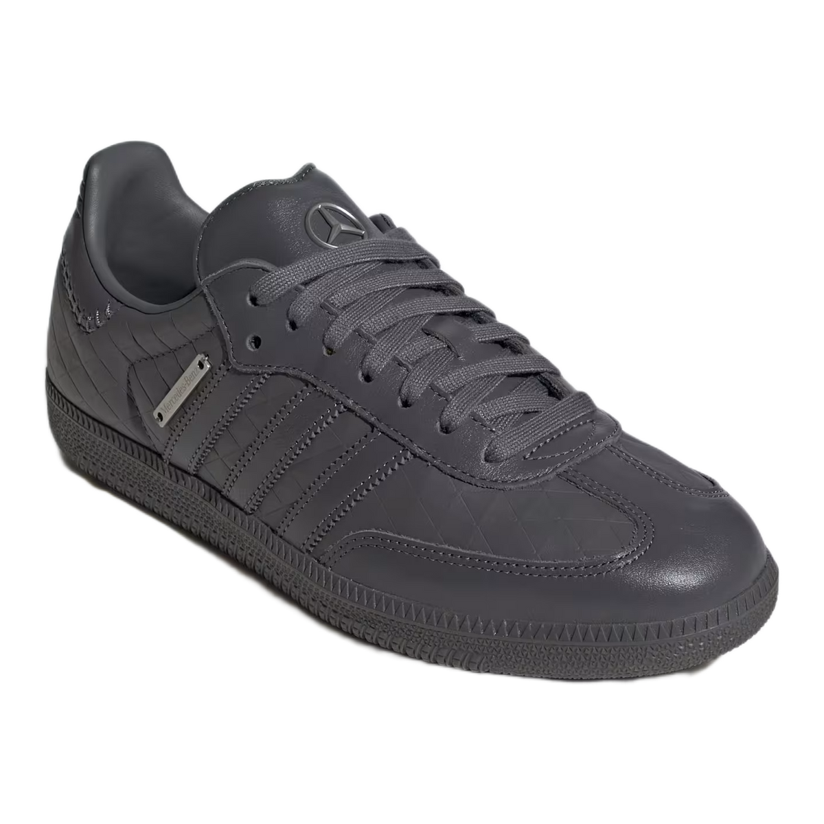 adidas Samba OG Mercedes-Benz Black Silver Metallic Side HP4535