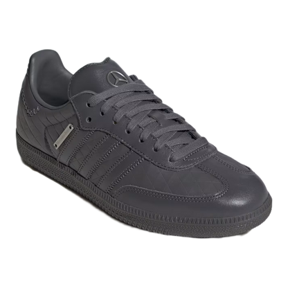 adidas Samba OG Mercedes-Benz Black Silver Metallic Side HP4535