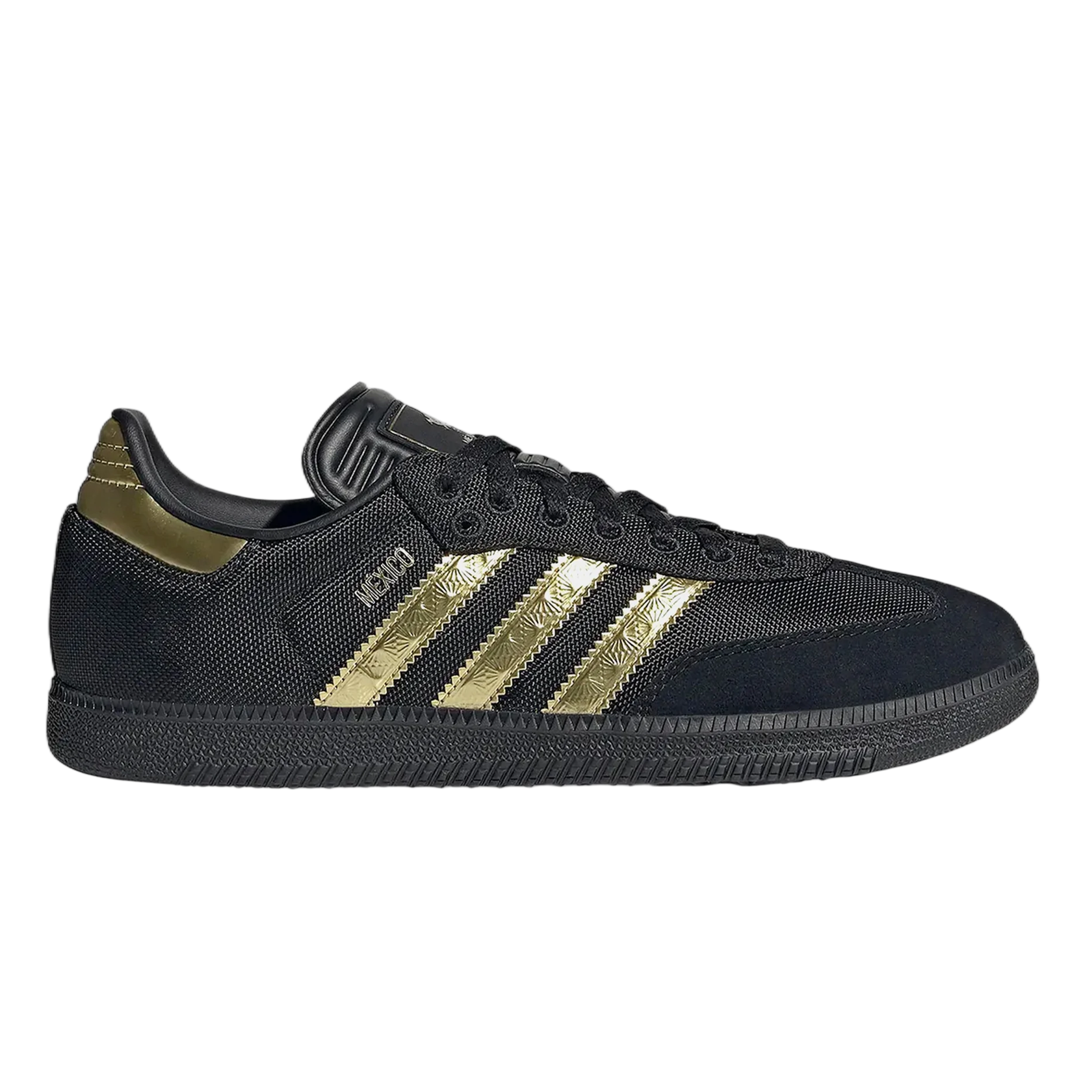 adidas Samba OG Mexico Black Gold Metallic JH5656