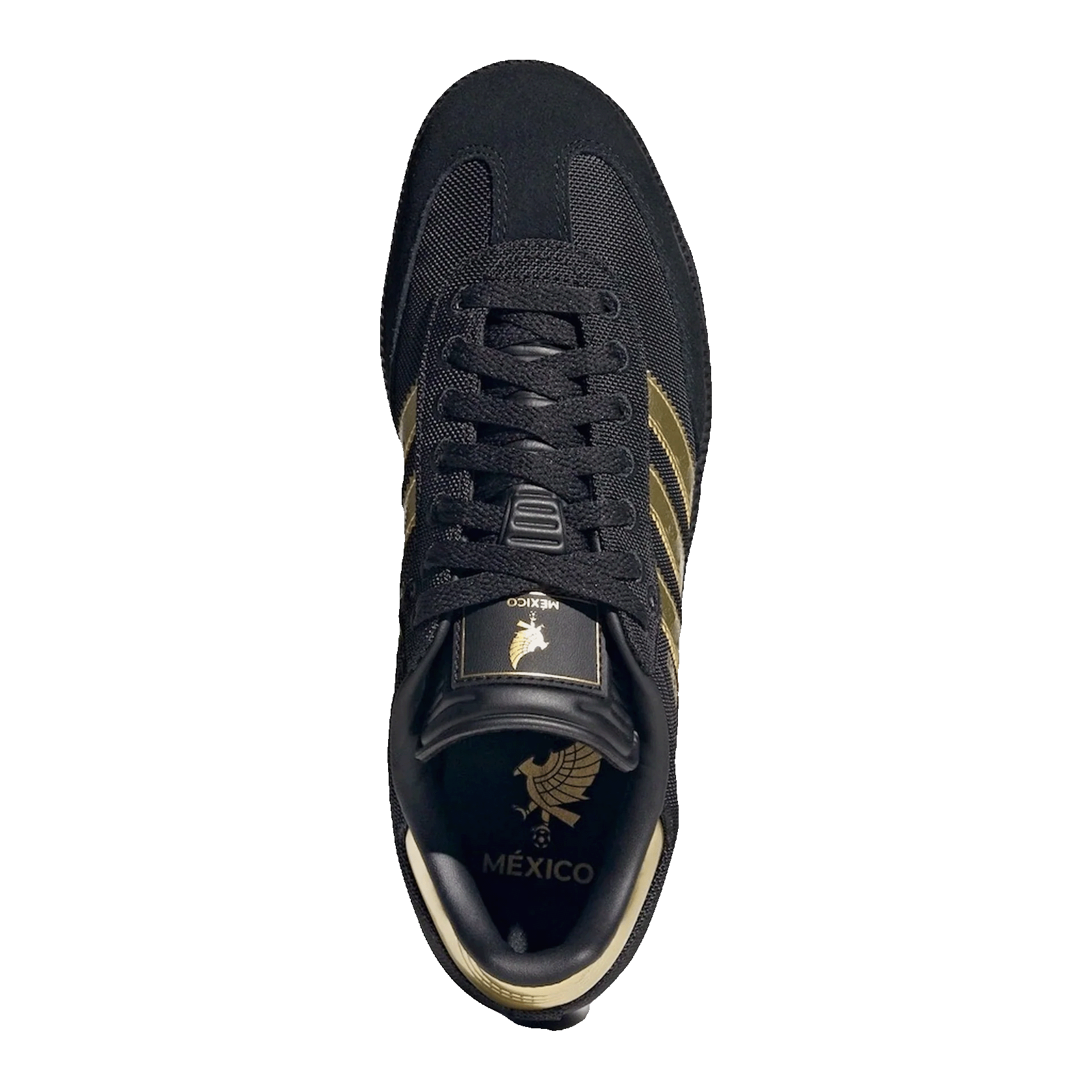 adidas Samba OG Mexico Black Gold Metallic Oben JH5656