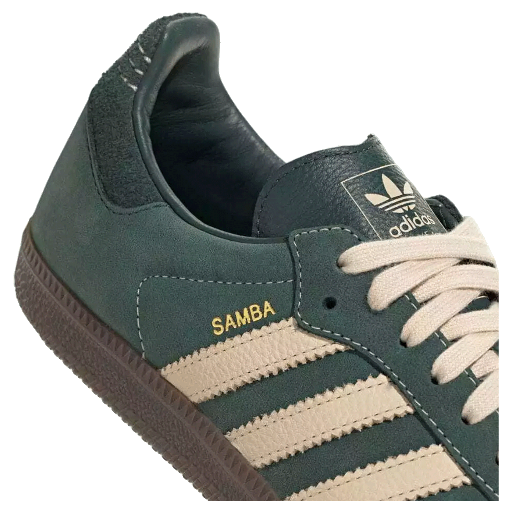adidas Samba OG Mineral Green Crystal Sand (W) Back 2