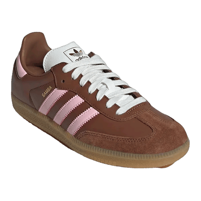 adidas Samba OG Neapolitan Pack Preloved Brown Clear Pink (W) Side JS4092