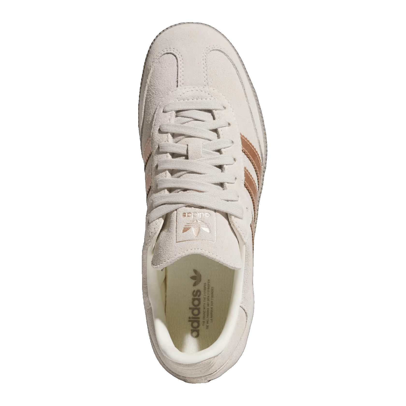 adidas Samba OG Off White Copper Metallic (W) Oben JQ2106