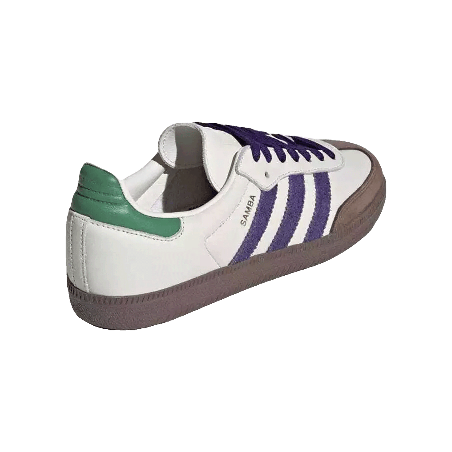 adidas Samba OG Off White Core Purple Green Brown (W) Back