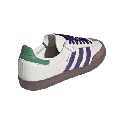 adidas Samba OG Off White Core Purple Green Brown (W) Back