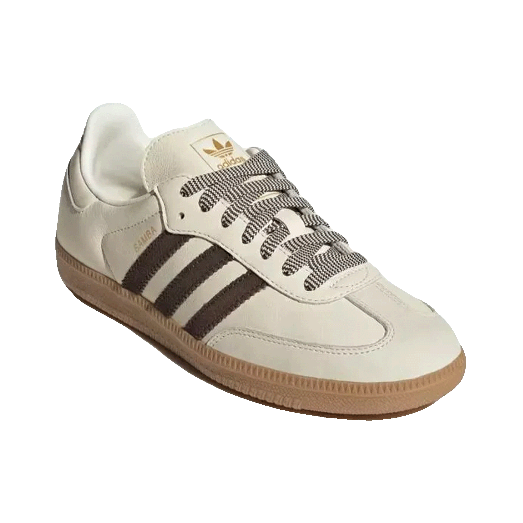 adidas Samba OG Off White Dark Brown (W) Side