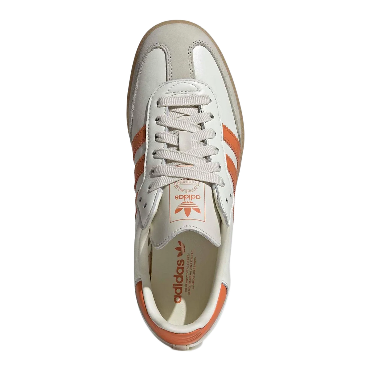 adidas Samba OG Off White Dusky Orange (W) Oben IH9057