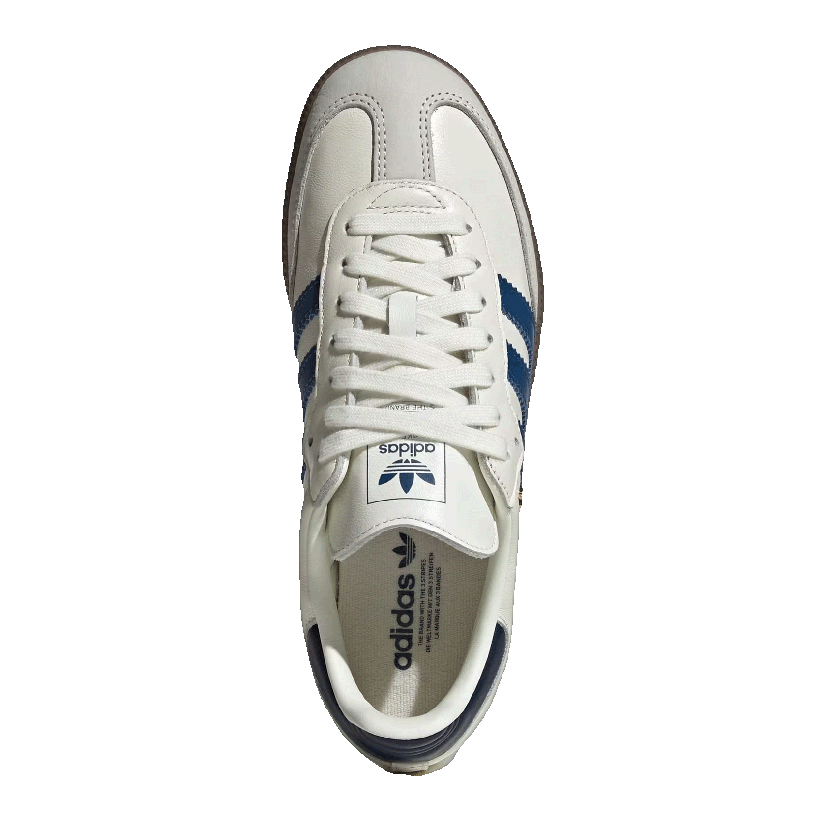 adidas Samba OG Off White Dusky Petrol Night Indigo (W) Oben IH6627