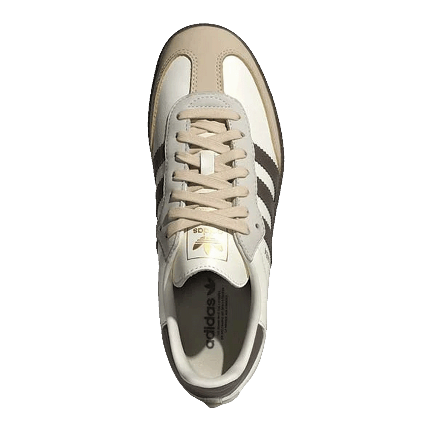 adidas Samba OG Off White Earth Strata Gum (W) Oben JR8842