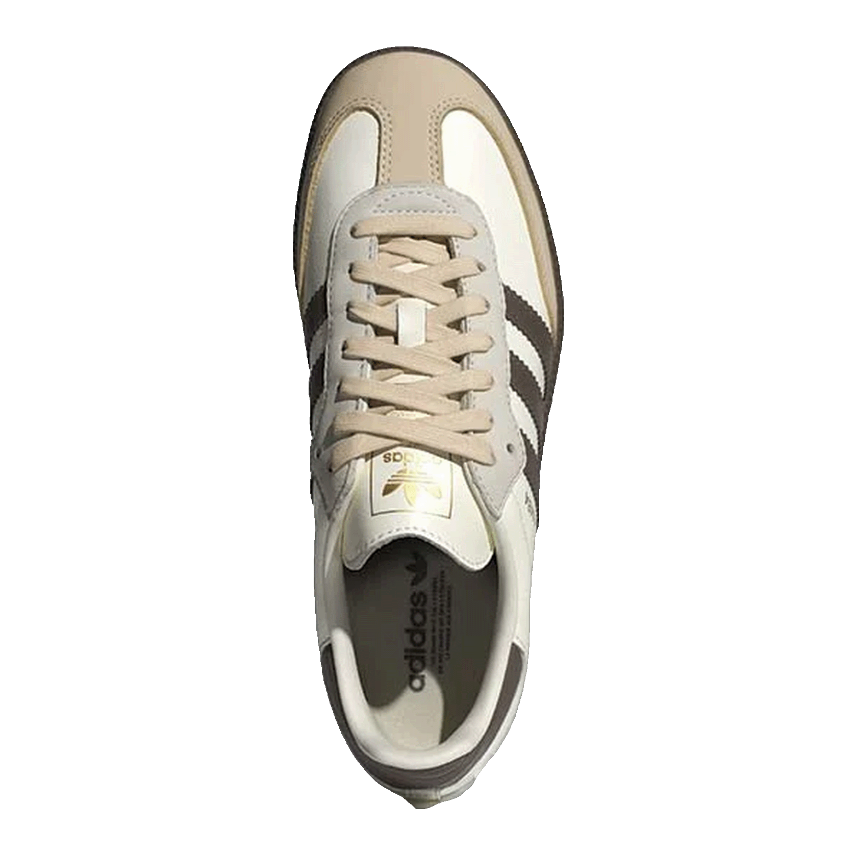 adidas Samba OG Off White Earth Strata Gum (W) Oben JR8842
