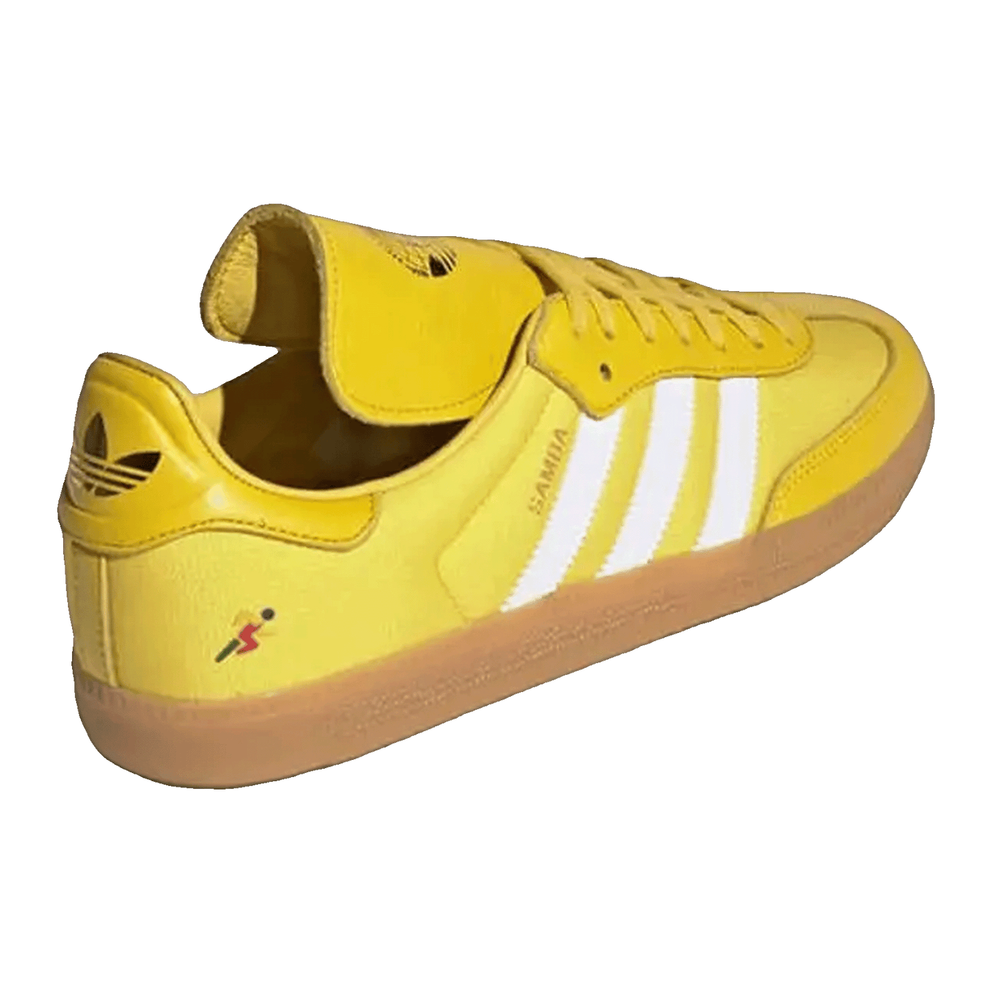 adidas Samba OG Oyster Holdings Yellow Back