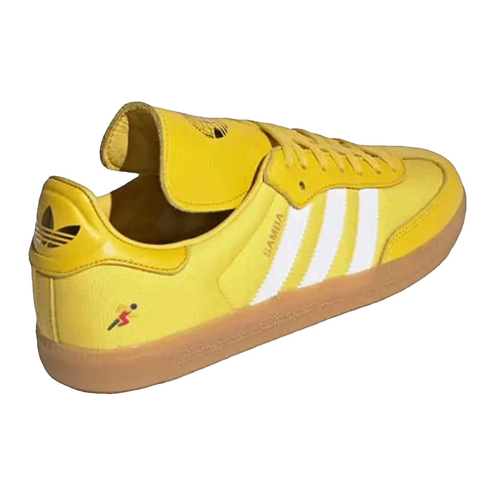 adidas Samba OG Oyster Holdings Yellow Back
