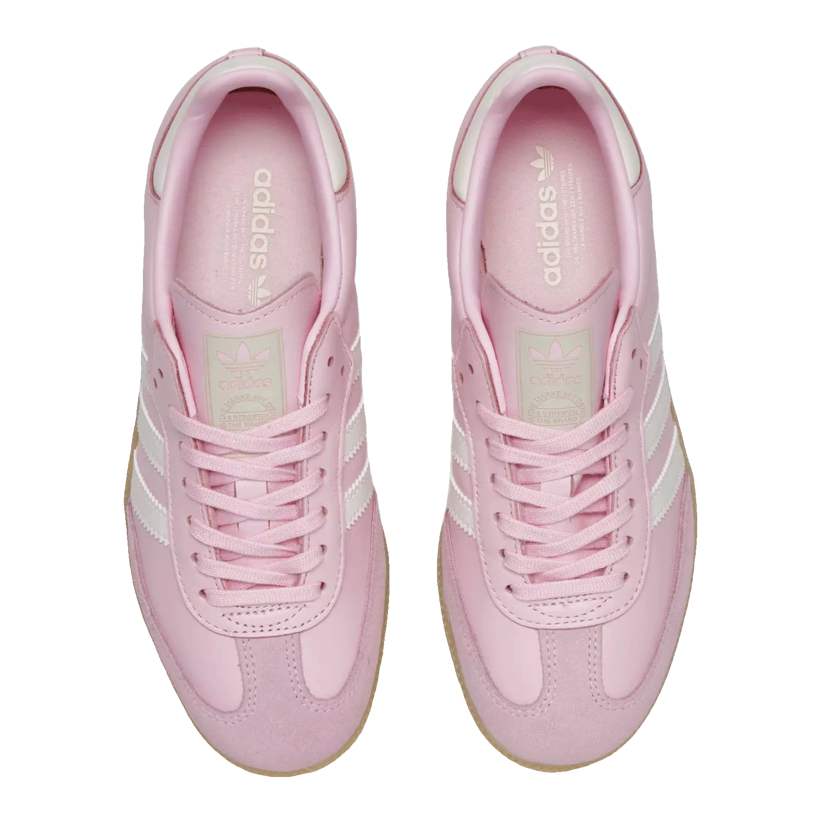adidas Samba OG Pink White Gum (GS) Oben