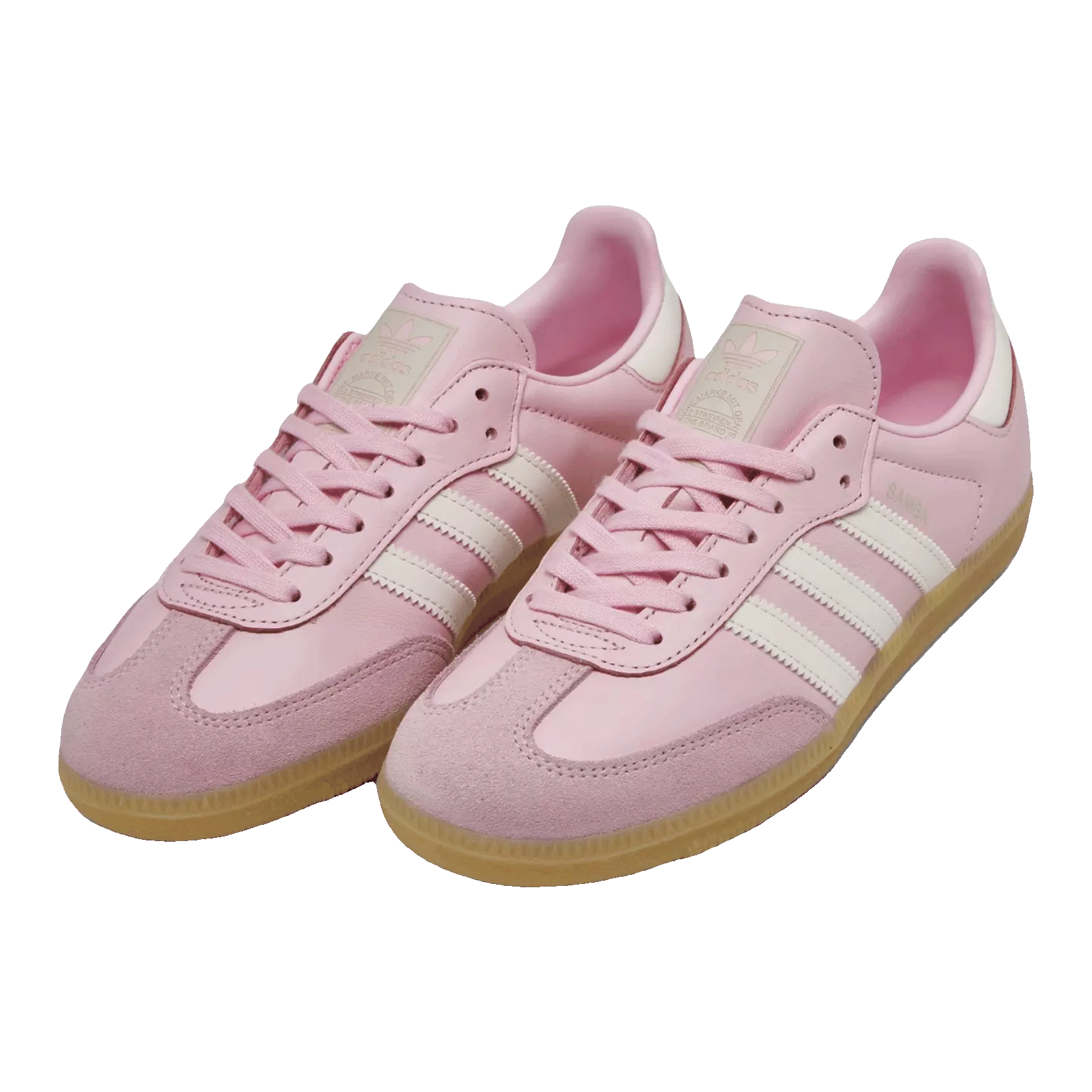 adidas Samba OG Pink White Gum (GS) Side