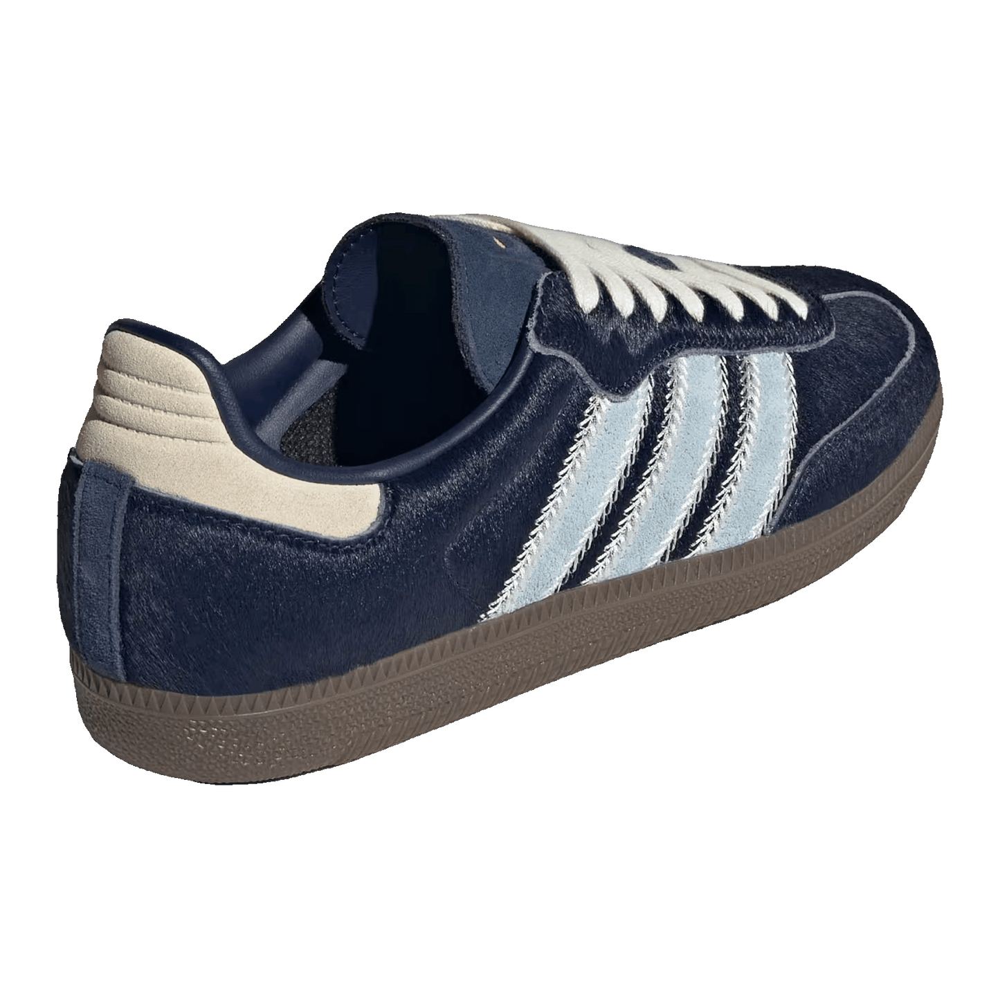adidas Samba OG Pony Hair Night Indigo Clear Sky (W) Back JS3934