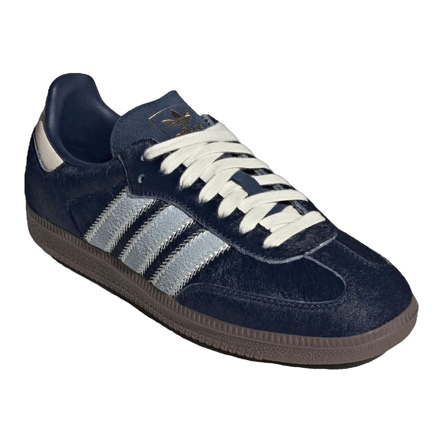 adidas Samba OG Pony Hair Night Indigo Clear Sky (W) Side JS3934