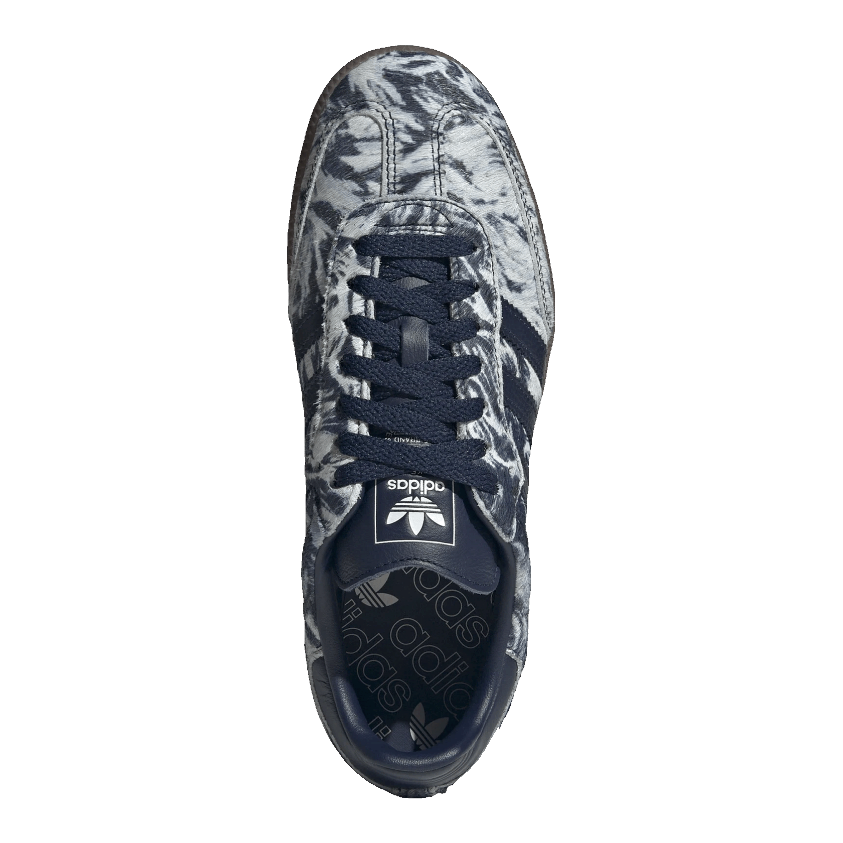 adidas Samba OG Pony Hair Night Indigo Off White (W) Oben IH9023