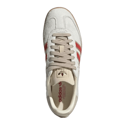 adidas Samba OG Pony Hair Wonder Beige Better Scarlet (W) Oben JS3935