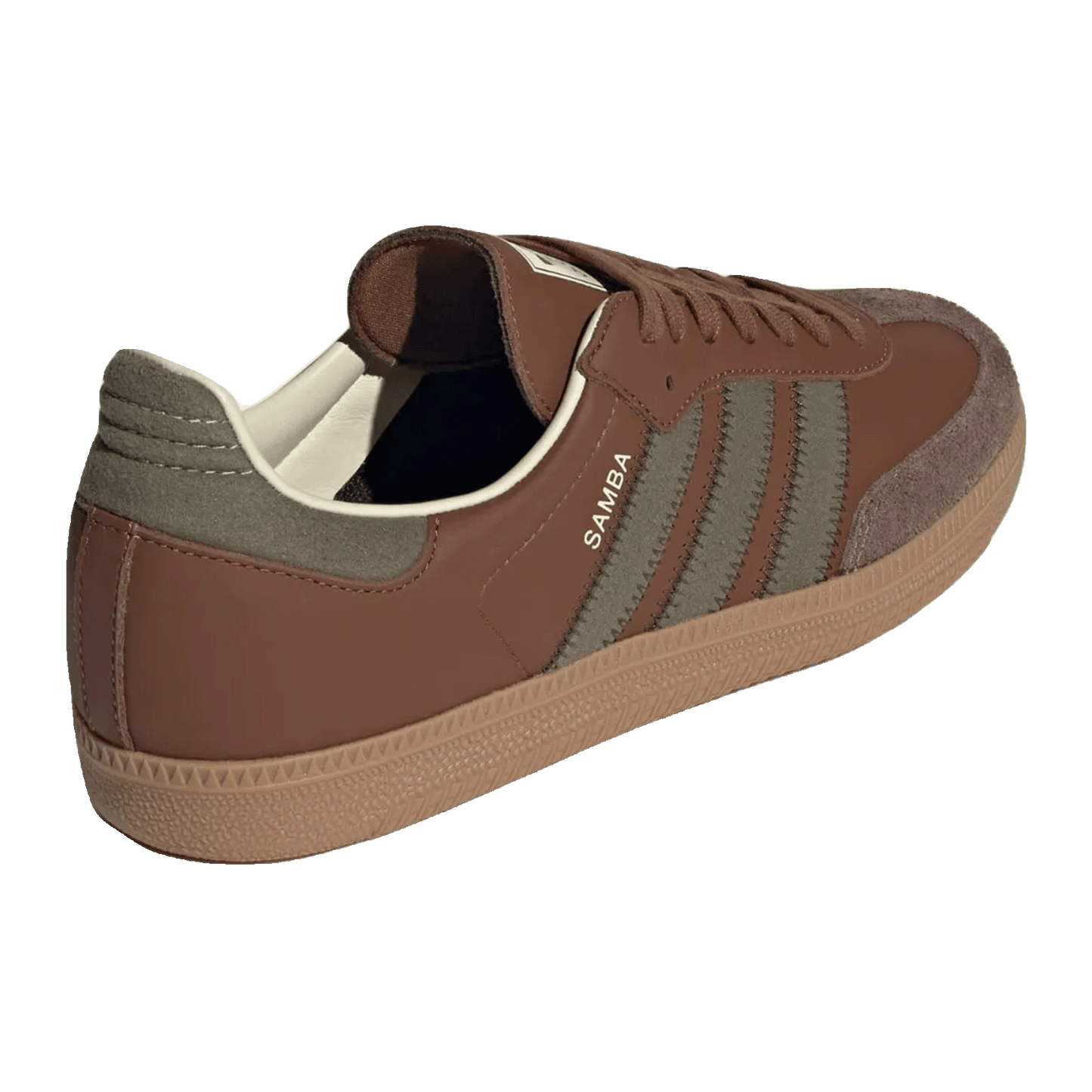adidas Samba OG Preloved Brown Olive Strata Back