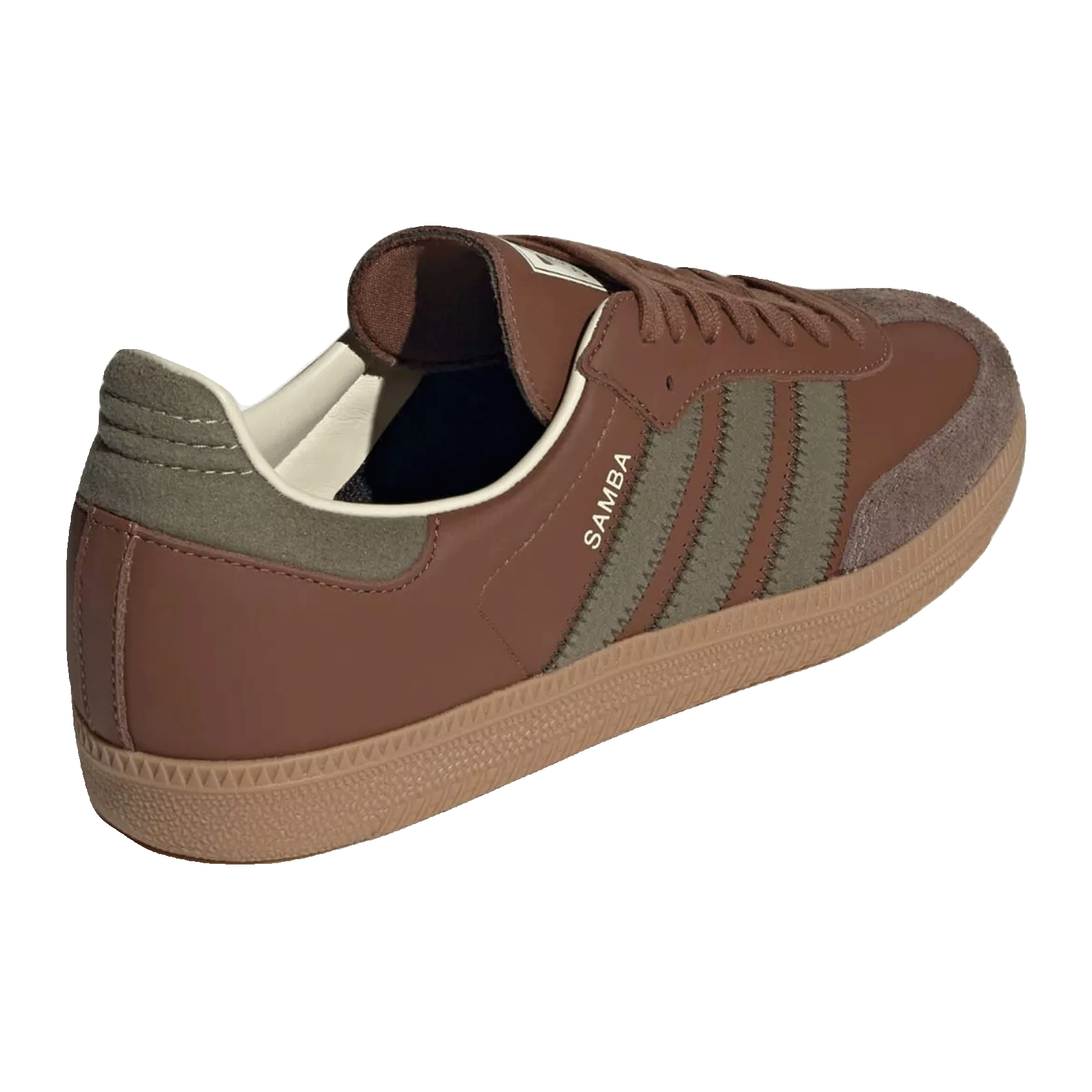 adidas Samba OG Preloved Brown Olive Strata Back