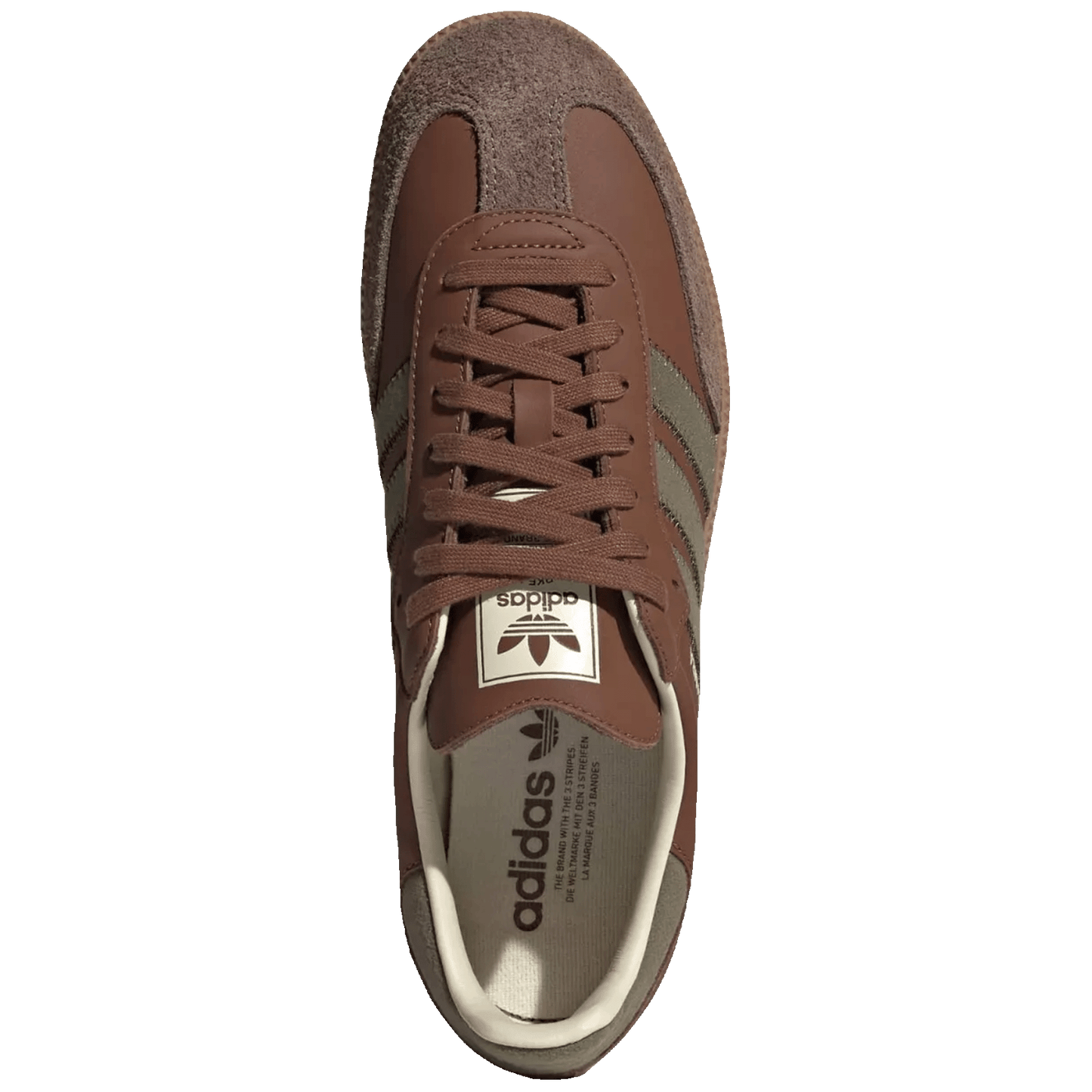 adidas Samba OG Preloved Brown Olive Strata Oben