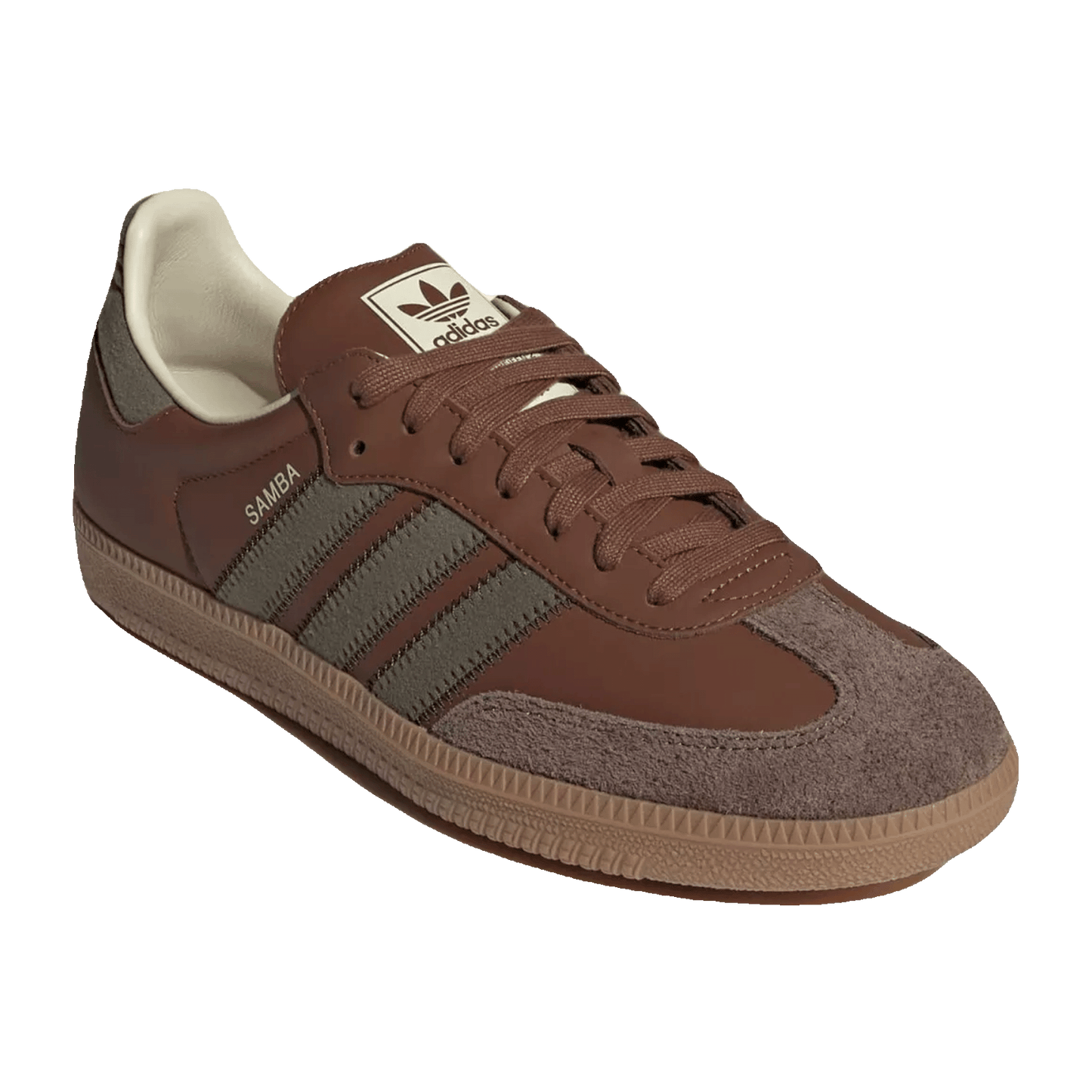 adidas Samba OG Preloved Brown Olive Strata Side