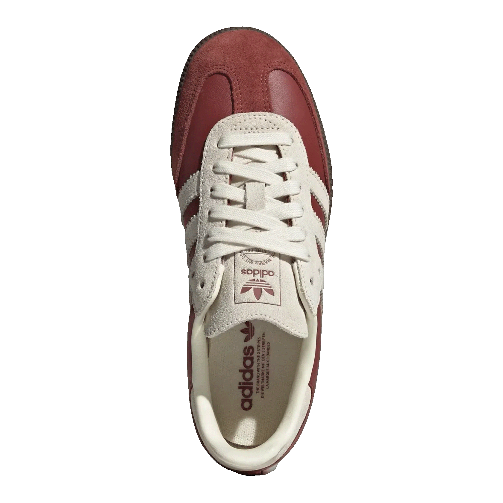 adidas Samba OG Preloved Ruby Cream White (GS) Oben JH7863