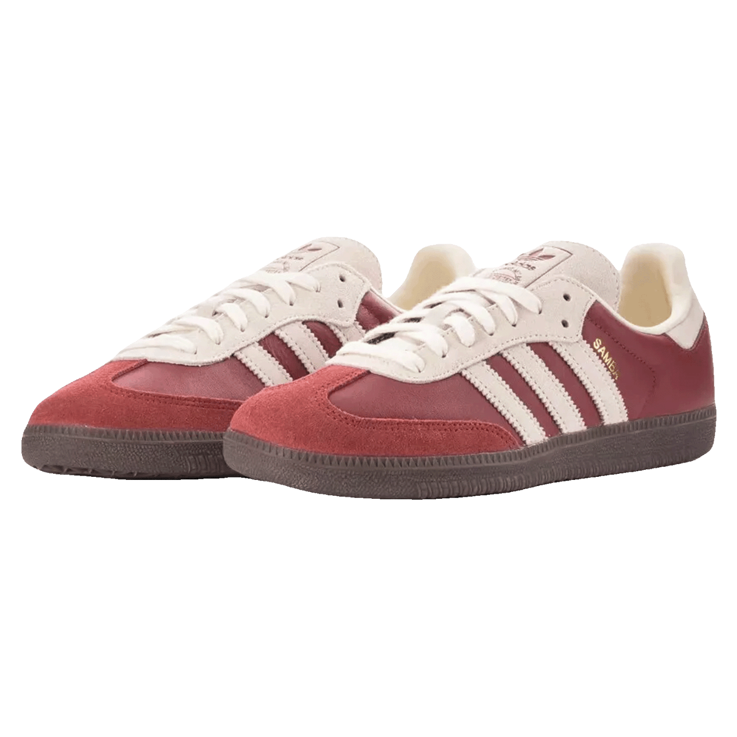adidas Samba OG Preloved Ruby Cream White Side
