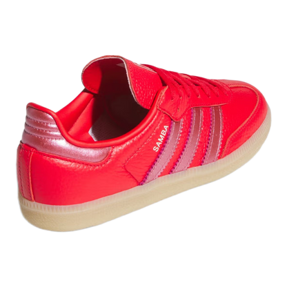 adidas Samba OG Pure Ruby Collegiate Red (GS) Back KJ6129