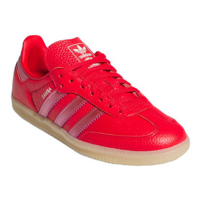 adidas Samba OG Pure Ruby Collegiate Red (GS) Side KJ6129