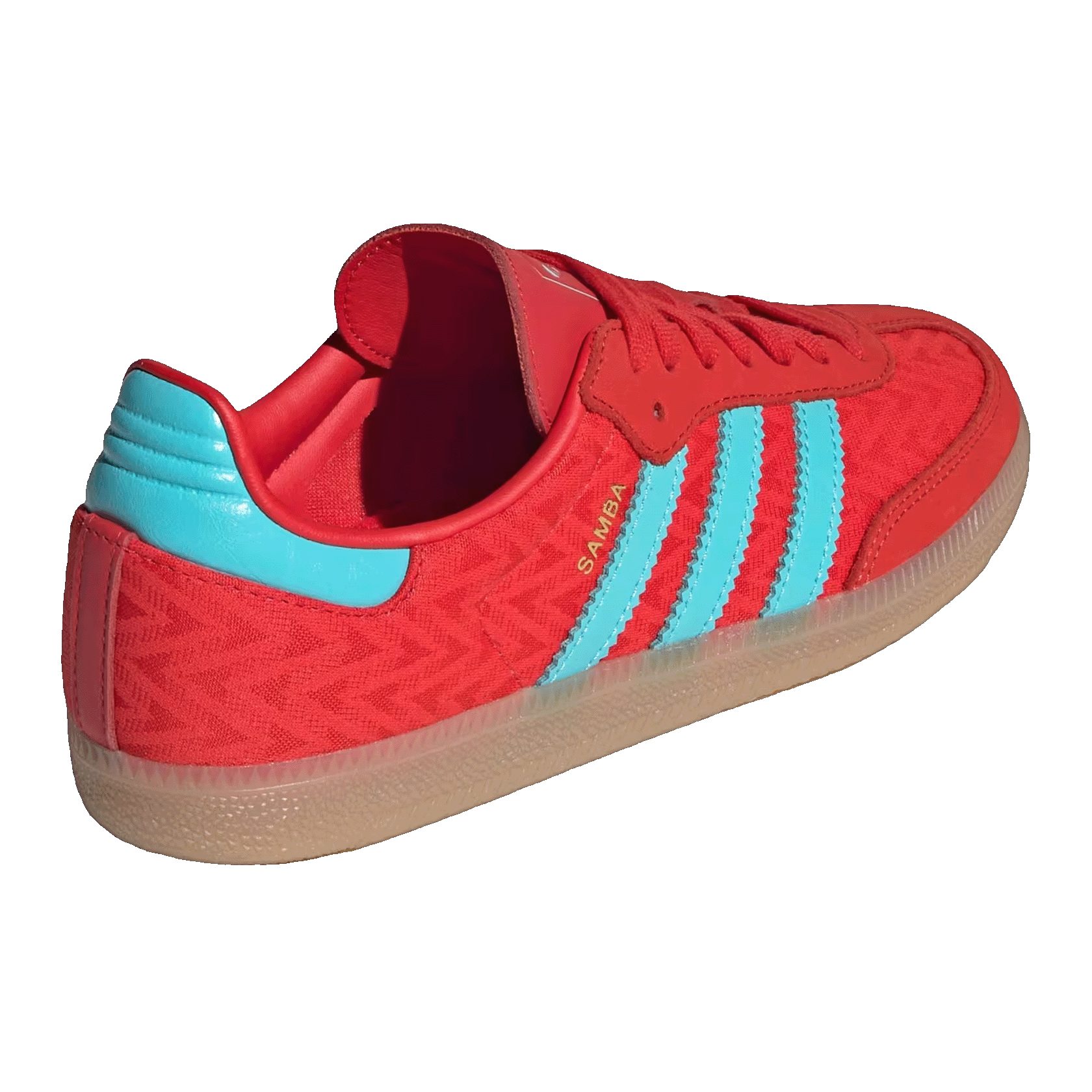 adidas Samba OG Red Pulse Aqua (W) Back IH3984