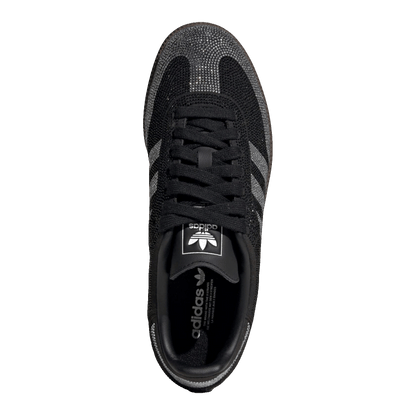 adidas Samba OG Rhinestone Black Silver (GS) Oben KK1974