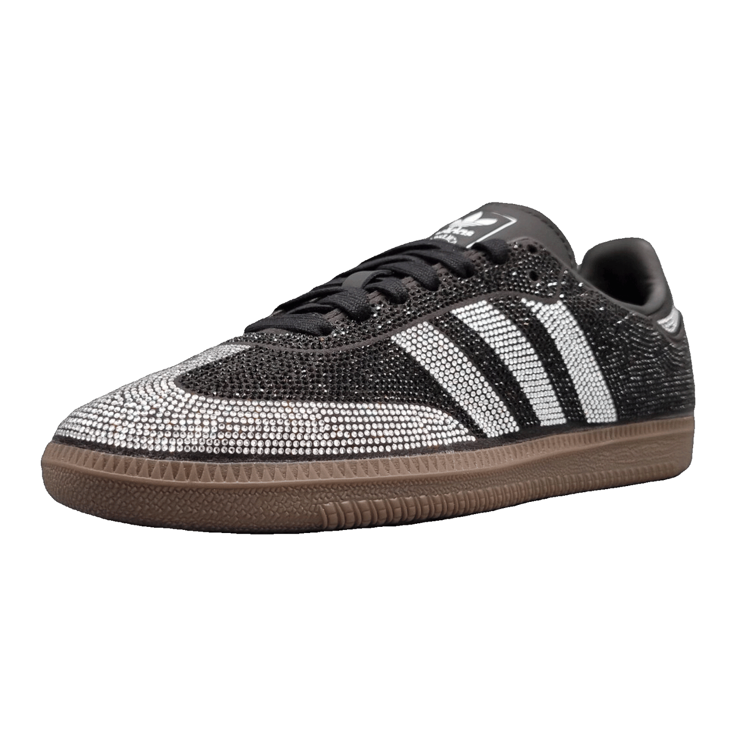 adidas Samba OG Rhinestone Black Silver (GS) Side KK1974