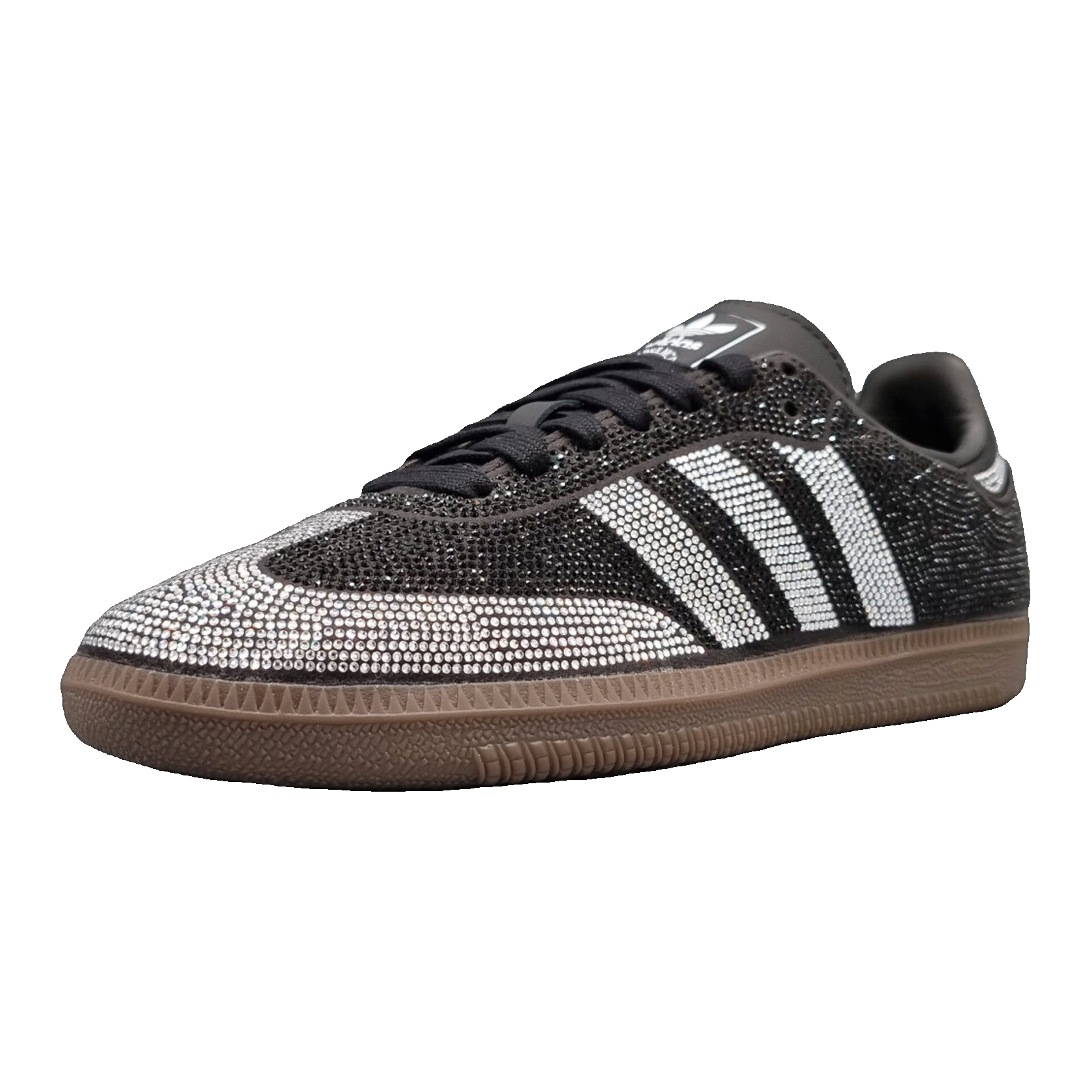 adidas Samba OG Rhinestone Black Silver (GS) Side KK1974