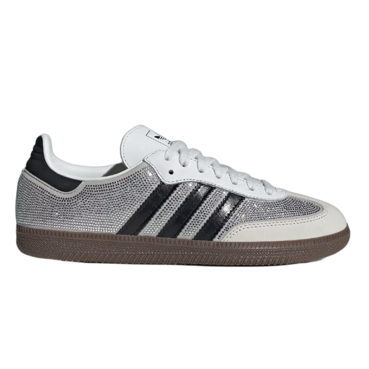 adidas Samba OG Rhinestone Crystal White Silver (W) IH9055