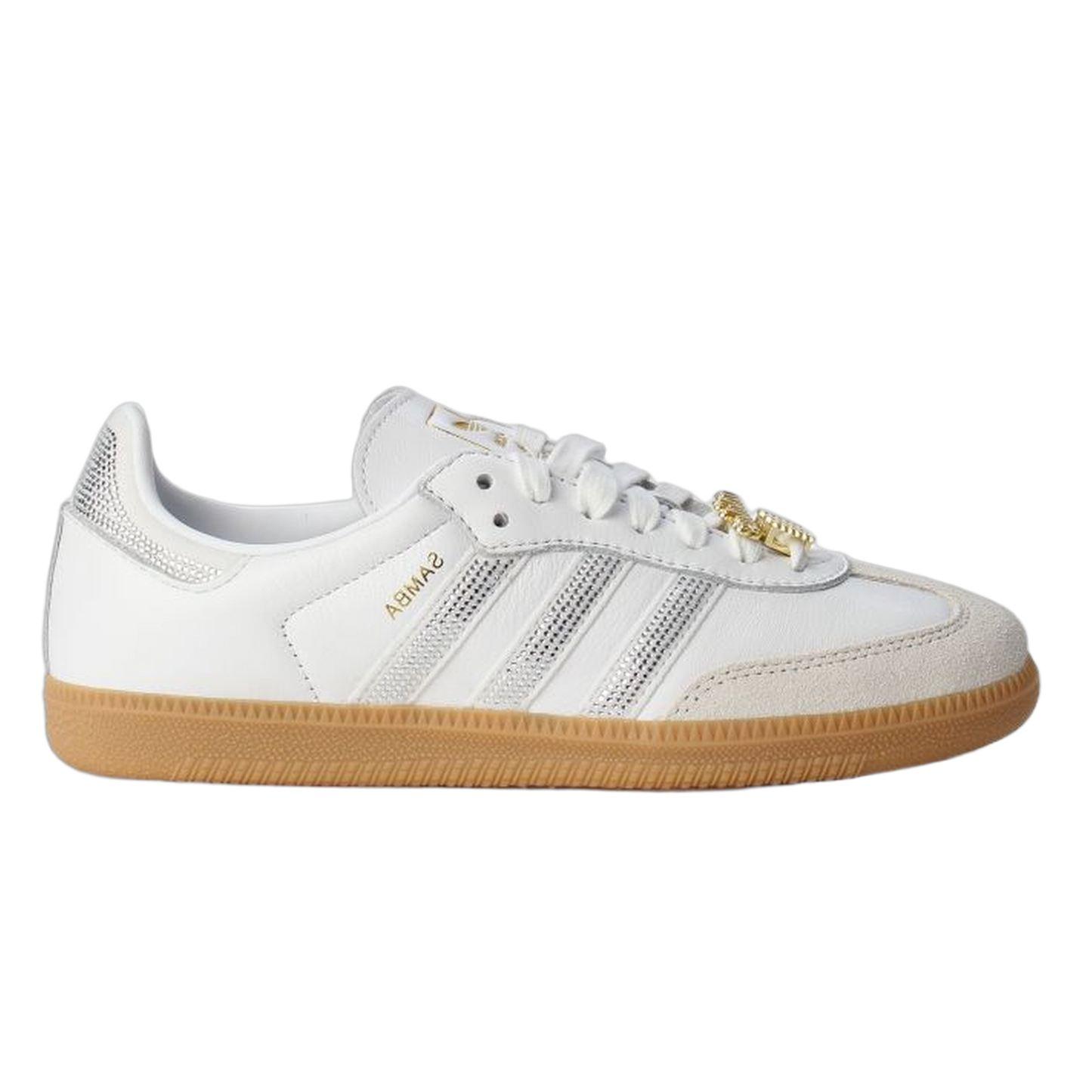 adidas Samba OG Rhinestone White Silver (W) KJ2023