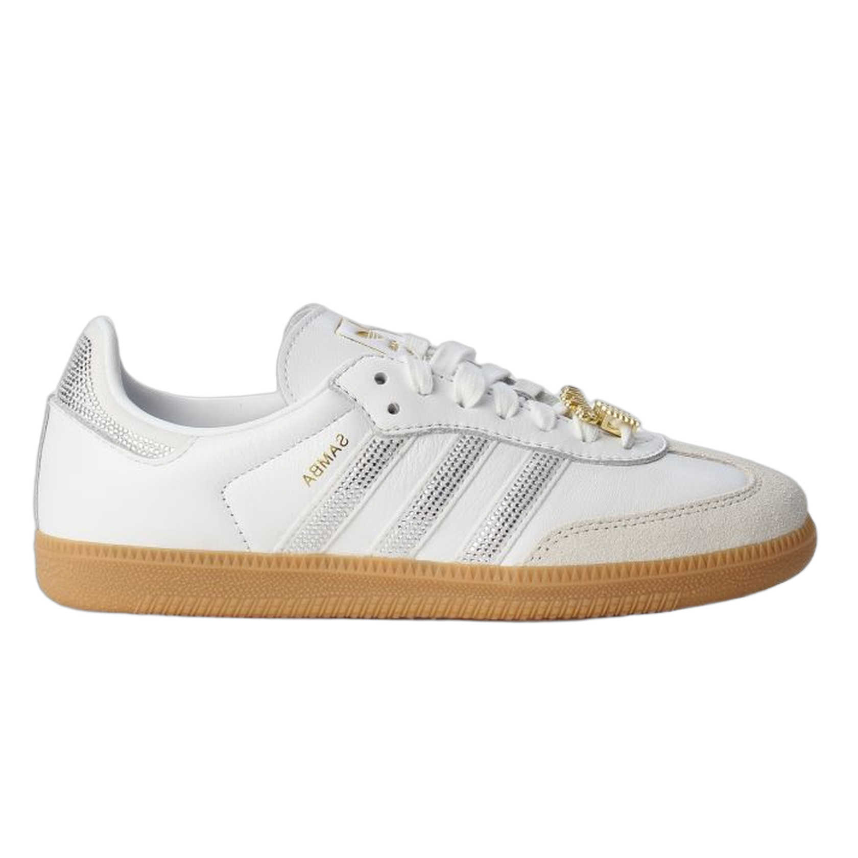 adidas Samba OG Rhinestone White Silver (W) KJ2023